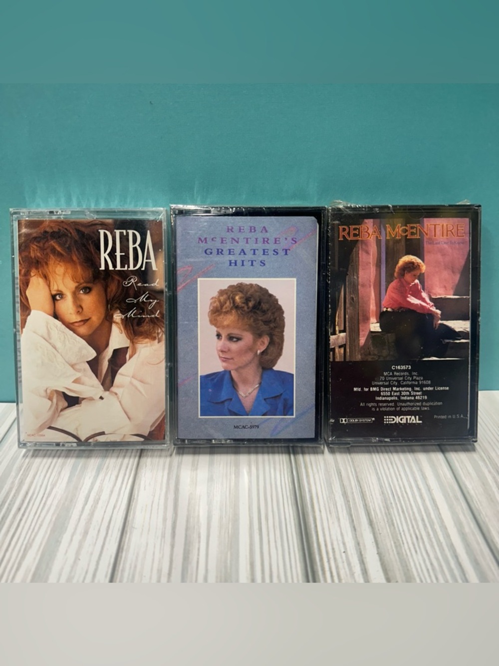 [Lot Of 3] Reba McEntire Cassette Tapes ALL NEW SEALED